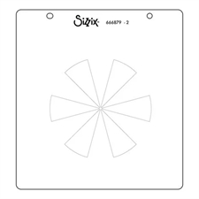 Sizzix Stencil By Eileen Hull - Color Wheel